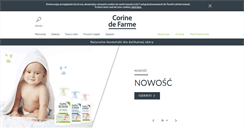 Desktop Screenshot of corinedefarme.pl